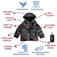 thumbnail image 3 of Car Seat Coat | The Road Coat Down - Black, 3 of 10