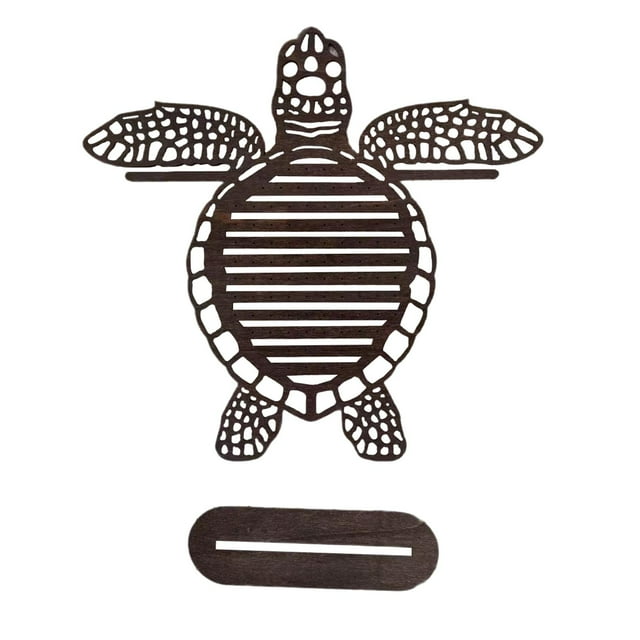 Organizador de joyas Yinane Tortuga Marrón