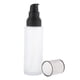 thumbnail image 5 of Botella de vidrio vacía con bomba para loción y crema, envase recargable para viaje 100ml, 5 of 9