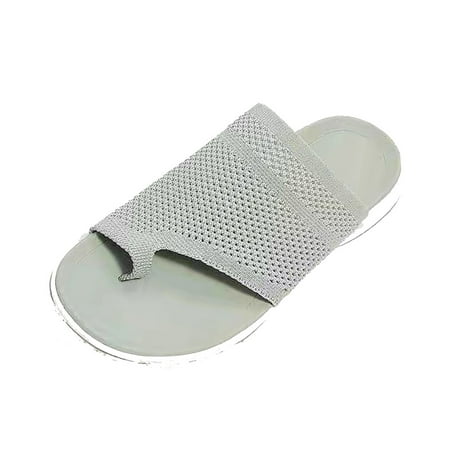 

Babysbule Women s Slippers Clearance Fashion Women Ankle Strap Summer Slide Sandals Flats Flip-Flops Shose
