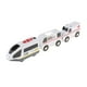 thumbnail image 4 of de trenes de plástico juguetes batería locomotora y vagones adaptaciónción a City Railway Sets para de 3 y más juguetes de Ambuncia CUTICAT Ferrocarriles Tren Juguetes, 4 of 8