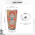 thumbnail image 3 of Butterfly Tumbler 20oz with Lid Religious Holiday Gift for Friends and Family, 3 of 6