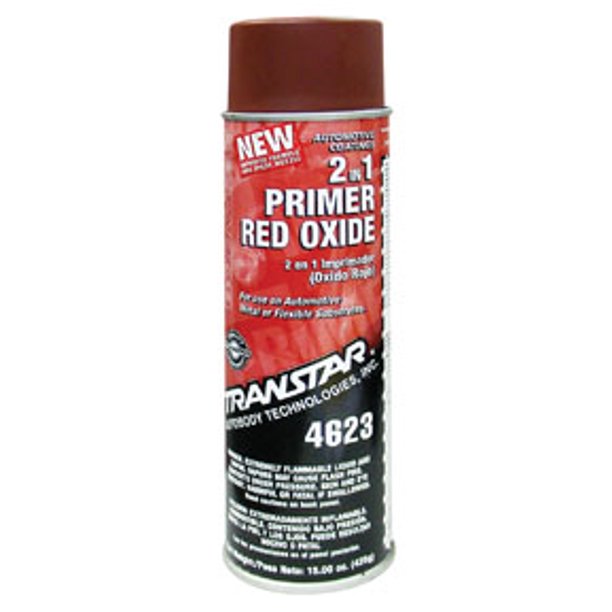 2 in 1 Primer Red Oxide, 20 oz Aerosol