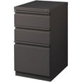 thumbnail image 2 of Scranton & Co 20" 3-Drawer Metal Mobile Pedestal Filing Cabinet in Espresso, 2 of 7
