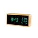thumbnail image 1 of Matsuzay Reloj despertador LED Digital de con temperatura, humedad, Control de voz, reloj, habitación, decoración electrónica de escritorio Decoración del hogar No.1 Matsuzay HA039922-01, 1 of 6