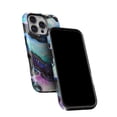 thumbnail image 5 of DesignSkinz Scratch-Resistant Hard Slim Case Compatible with iPhone 16 Pro Max (Compatible with MagSafe) - Watercolor Galaxy Sky, 5 of 9