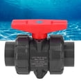 thumbnail image 4 of Accessoires de Piscine double split Tuyau Plongeur Robinet de Piscine Pièces Robinet d'Arrêt de Remplacement avec double Entrée double joint Mobile Robinet de Piscine Accessoires, 4 of 9