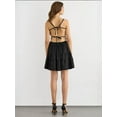 thumbnail image 4 of Tie-Up Detail Cotton Mini Dress, 4 of 5