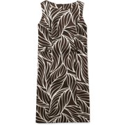 Angle View: George ME - Women's Print Shift Dress with Waist Tabs