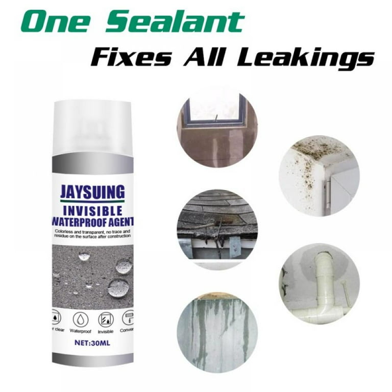 Stop That Leak Repair Spray,30ml Waterproof Sealant Spray,Fills, Seals &  Stops Leaks Repair for Roof and Exterior Wall