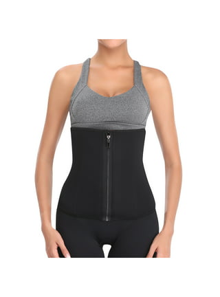 Bellefit Sexy Postpartum Support Recovery Compression Corset Girdle, Front  Zipper Abdominal Underbust 