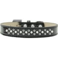 thumbnail image 4 of Dog, Puppy  Pet Ice Cream Collar, "Pearl and Clear Crystal Rimsets Sprinkles", 4 of 10