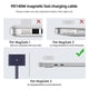 thumbnail image 3 of Cable de carga rápida tipo C macho a magnético 3 para MacBook Air/Pro 2021 2022 2023, 3 of 7