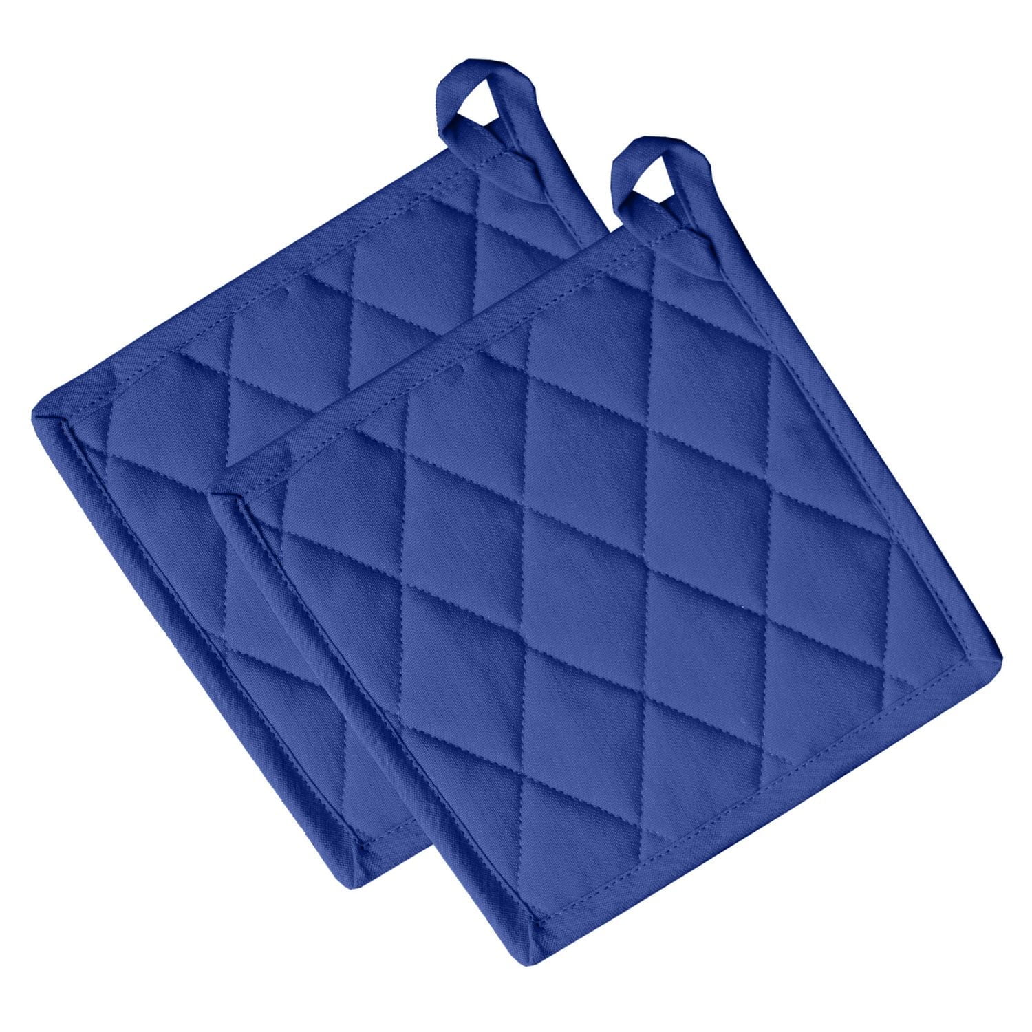 Fabstyles Solo Waffle Cotton Oven Mitt & Pot Holder Set of 4