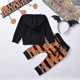 thumbnail image 2 of Boys Girls Halloween Hooded Sweatshirt+ Pants Set Outfits D70, 2 of 5
