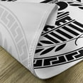 thumbnail image 5 of Ambesonne Retro Place Mats Set of 4, Column Laurel Wreath, Standard Size, Black White, 5 of 6