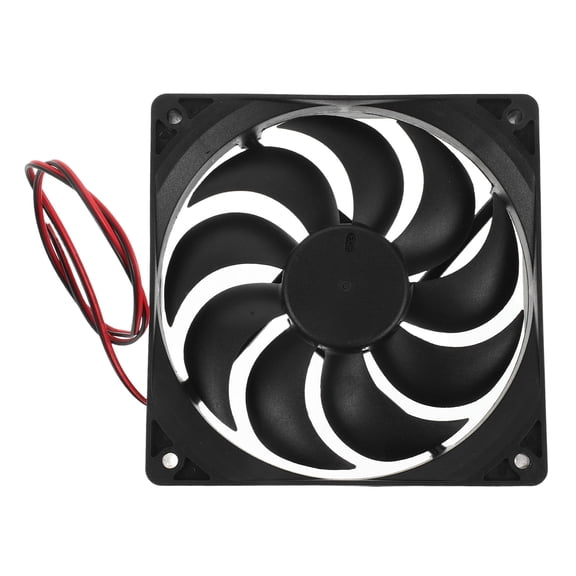 Vosarea Black Replacement Plastic Rv Cooling Fan Refrigerator Fridge for Evaporator
