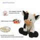 thumbnail image 5 of Nuevo juguete de peluche de vaca de frijol para bebé de 25 cm, 5 of 8