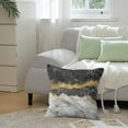 thumbnail image 4 of Premium Black and Gold Marble Pillowcase Set for Sofa and Living Room Decor, 4 of 6