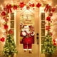 thumbnail image 5 of Bandera colgante de Papá Noel, decoraciones navideñas para el hogar, adornos navideños 2024, regalos de Navidad y Año Nuevo 2025, 5 of 5