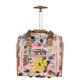 thumbnail image 3 of Lily Bloom Designer 15 Inch Carry On - Weekender Overnight Business Travel Luggage - Lightweight 2- Rolling Wheels Suitcase - Under Seat Rolling Bag for Women (Trop Pineapple), 3 of 6