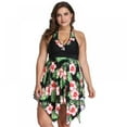 thumbnail image 1 of Maillot de Bain Tankini 2 Pcs à Fleurs pour Femmes Grande Taille 2X-6X, 1 of 6