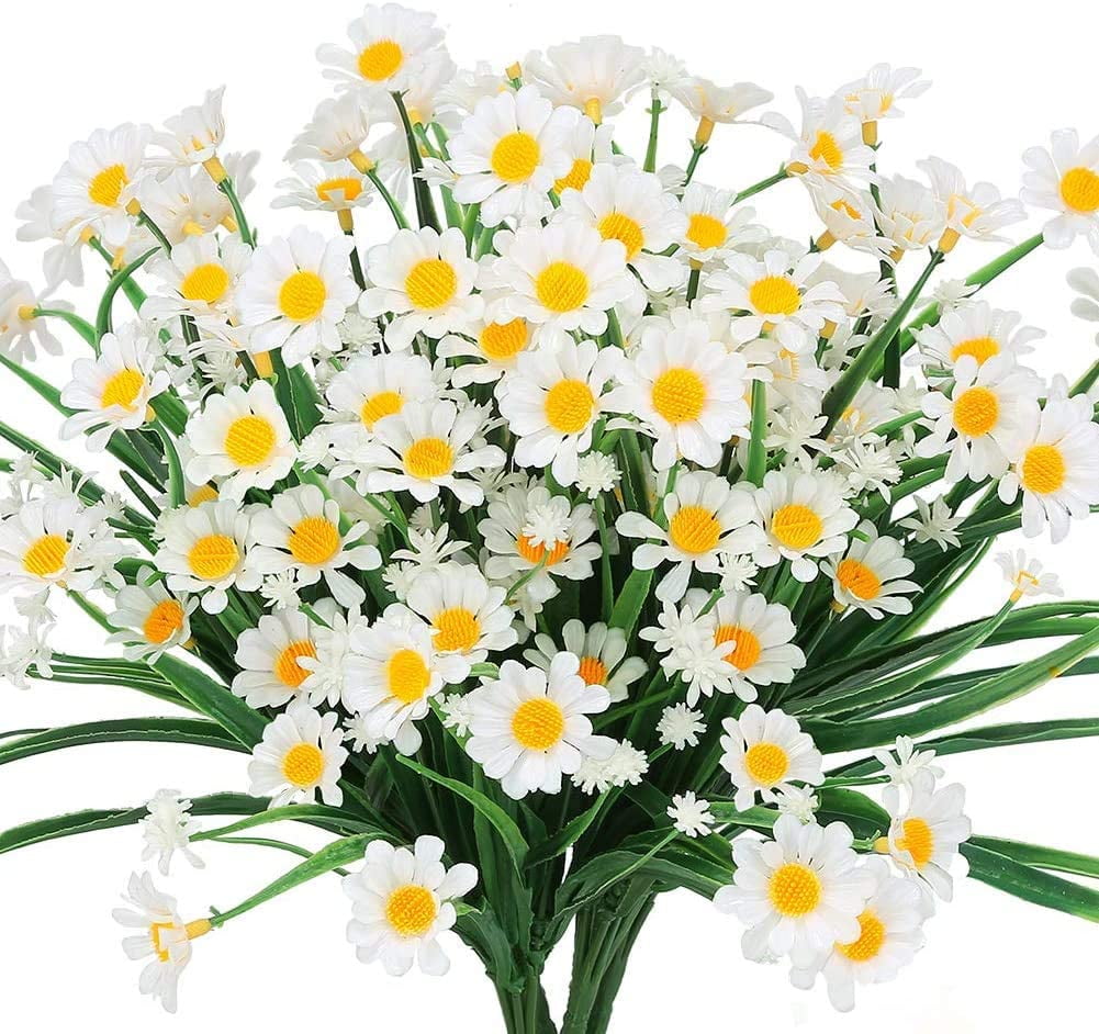Ciieeo 20 Pcs Artificial Daisy Fake Daisy Flowers Artificial Gerbera  Flowers Home Decor Bouquet Artificial Mums Artifical Flower Arrangement  Mother – Yaxa Colombia