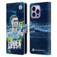 thumbnail image 1 of Head Case Designs Officially Licensed Manchester City Man City FC 2022/23 First Team Phil Foden Leather Book Wallet Case Cover Compatible with Apple iPhone 14 Pro Max, 1 of 6