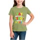 thumbnail image 5 of Blusas y camisas de manga corta con cuello redondo, moda de verano y primavera, para niños, cuello redondo, manga corta, temporada escolar, camiseta estampada, blusa de poliéster para niños, 5 of 5