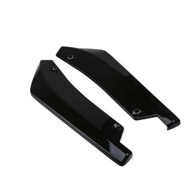 Envoltura de barra trasera de coche de fibra de carbono, envoltura de barra trasera Universal para coche, separador de ángulo de envoltura de labio trasero