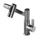 thumbnail image 1 of Grifo giratorio para baño con tres modos, fregadero de cocina con pantalla de temperatura, accesorio para grifo de lavabo, giratorio 360 gris, 1 of 9