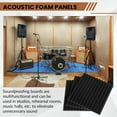 thumbnail image 5 of 96 x Acoustic Panels-Black, 5 of 8