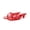 Red, variant on 2026 women's new sandals pair of flip flops wearing square headed fashionable wine glasses and crystal jelly slippers
