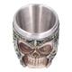 thumbnail image 4 of Taza de calavera, taza de calavera, taza vikinga de resina inoxidable, características líderes de clase, 4 of 8