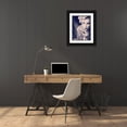 thumbnail image 3 of Urban Road 12x14 Black Ornate Wood Framed with Double Matting Museum Art Print Titled - Marilyn Blue Poster, 3 of 4