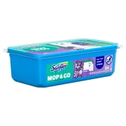 Swiffer Sweep + Mop, Wet Pads Refill, Floor Cleaner, Cleaning Cloths, Lavender, 24 Count