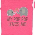 thumbnail image 4 of Inktastic My Pap Pap Grandpa Loves Me Boys or Girls Baby Bodysuit, 4 of 5