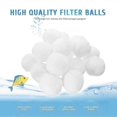 thumbnail image 2 of 700g/8L Swimming Pool Filter Balls, Filter Balls,Fiber Filter Media for Swimming Pool Sand Filters Water Filtration,Eco-Friendly, Lightweight and Dura, 2 of 5