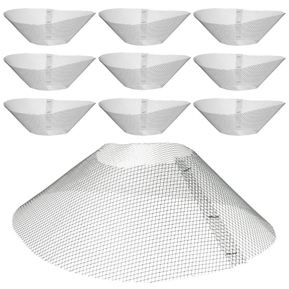 10 filtros de red para campana extractora, para cocina y hogar.
