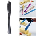 thumbnail image 3 of Cuchillo escurridor de de material acero inoxidable , utensilios de cocina, rizador, rallador de , rallador de - Negro BLESIY esparcidor de mantequilla, 3 of 8