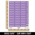 thumbnail image 2 of Insufficient Address Letter Mail Sticker Set - Purple - Matte Finish - 1.5" Small, 2 of 7