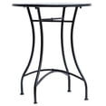 thumbnail image 1 of 23.6" Mosaic Round Patio Table with Ceramic Tabletop, Outdoor Furniture, Multicolor, 1 of 7