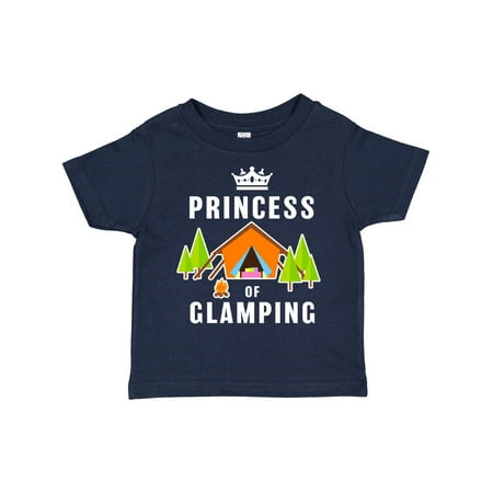 

Inktastic Princess of Glamping Gift Toddler Toddler Girl T-Shirt