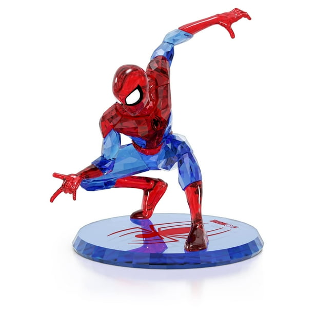 Figura Swarovski Marvel Spider-Man con cristales rojos y azules