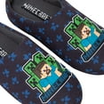 thumbnail image 2 of Minecraft Boys Creeper Slippers, 2 of 4