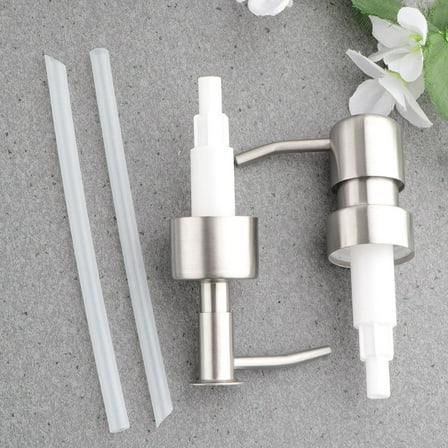 Stainless Steel Soap Dispenser Pump Replacement for Liquid Soap and Lotion Ideal for Home Kitchen Bathroom 2.5cm