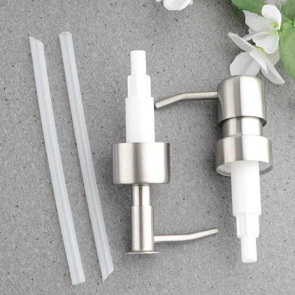 Stainless Steel Soap Dispenser Pump Replacement for Liquid Soap and Lotion Ideal for Home Kitchen Bathroom 2.5cm