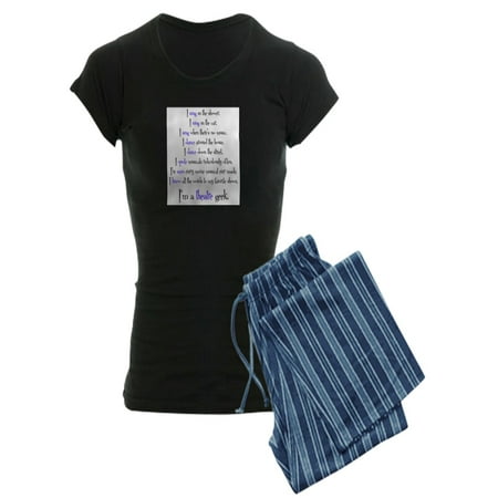 

CafePress - Theatre Geek 2 - Women s Dark Pajamas