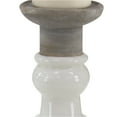 thumbnail image 4 of DecMode 16", 20"H Country Candlestick, White, 2 - Pieces, 4 of 6