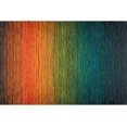 thumbnail image 2 of wqlpp-2 Skeins Soft Rainbow Yarn 100% Wool Gradient Multi Color Yarn For Crocheting Knit Total Length 180m×2(196yds×2,50g×2)-10#, 2 of 4
